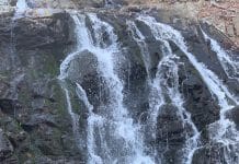 Waterfall at Ramapo Reservation in Mahwah NJ