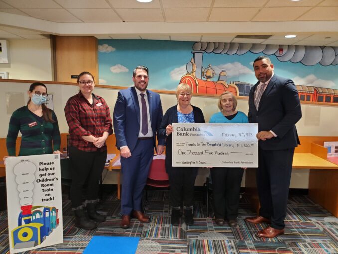 Columbia Bank Makes Generous Donation to Bergenfield Friends