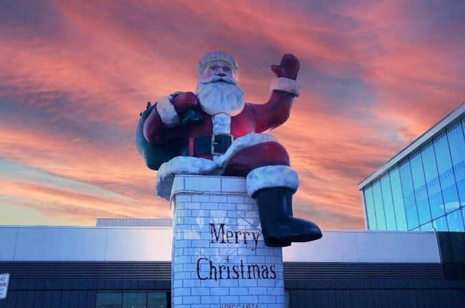 Big Santa Lighting and Drone Show at Garden State Plaza
