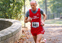 Historic Race Honoring Teaneck Olympian Pete McArdle Returns to Van Cortlandt Park November 28 Peter McArdle running at Van Cortland Park