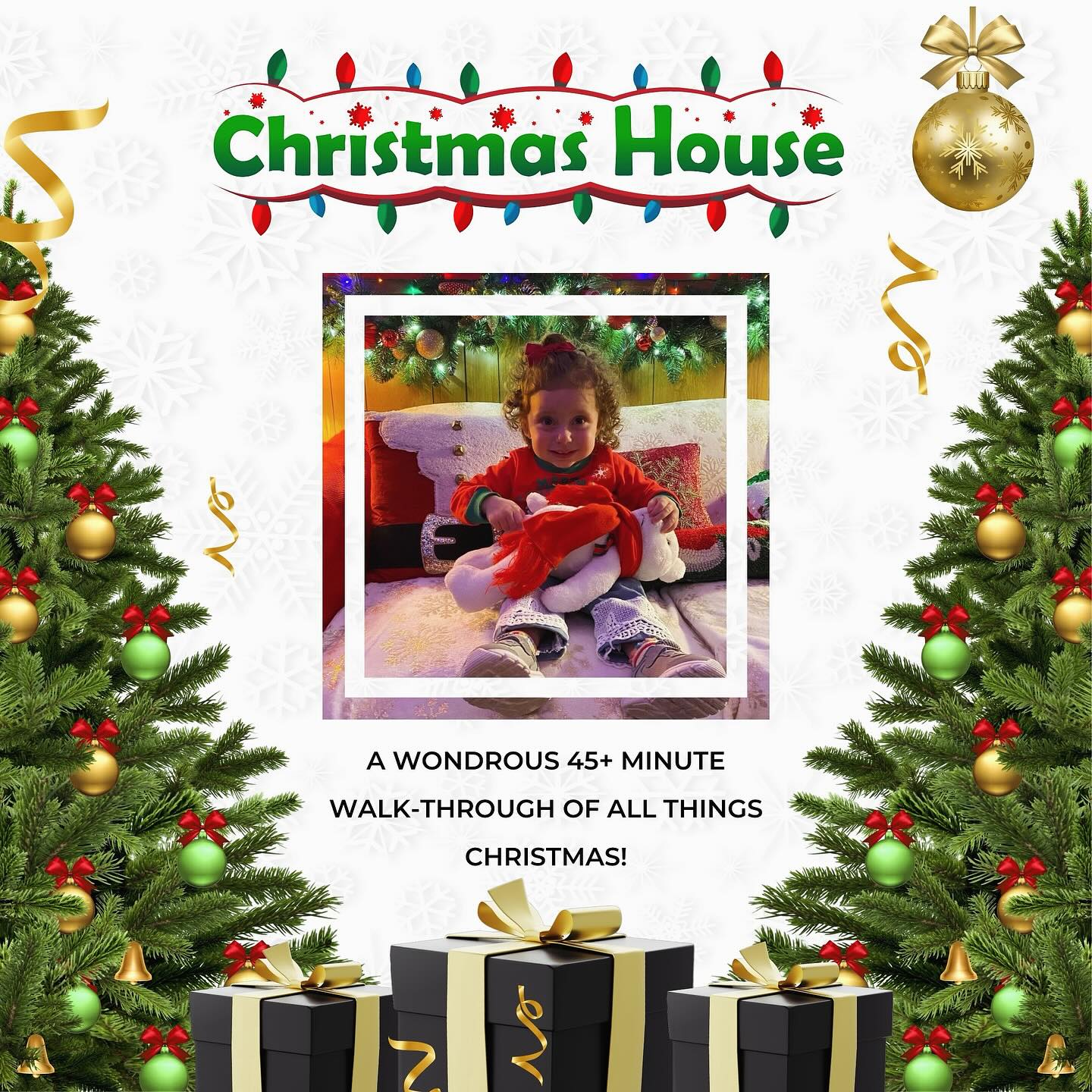 Bergen County Events Calendar! Christmas House Paramus Opens Inside