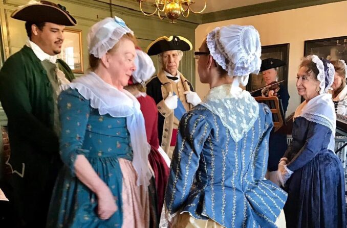 Washington's Birthday Ball at Historic New Bridge Landing. Details on mybergen.com.