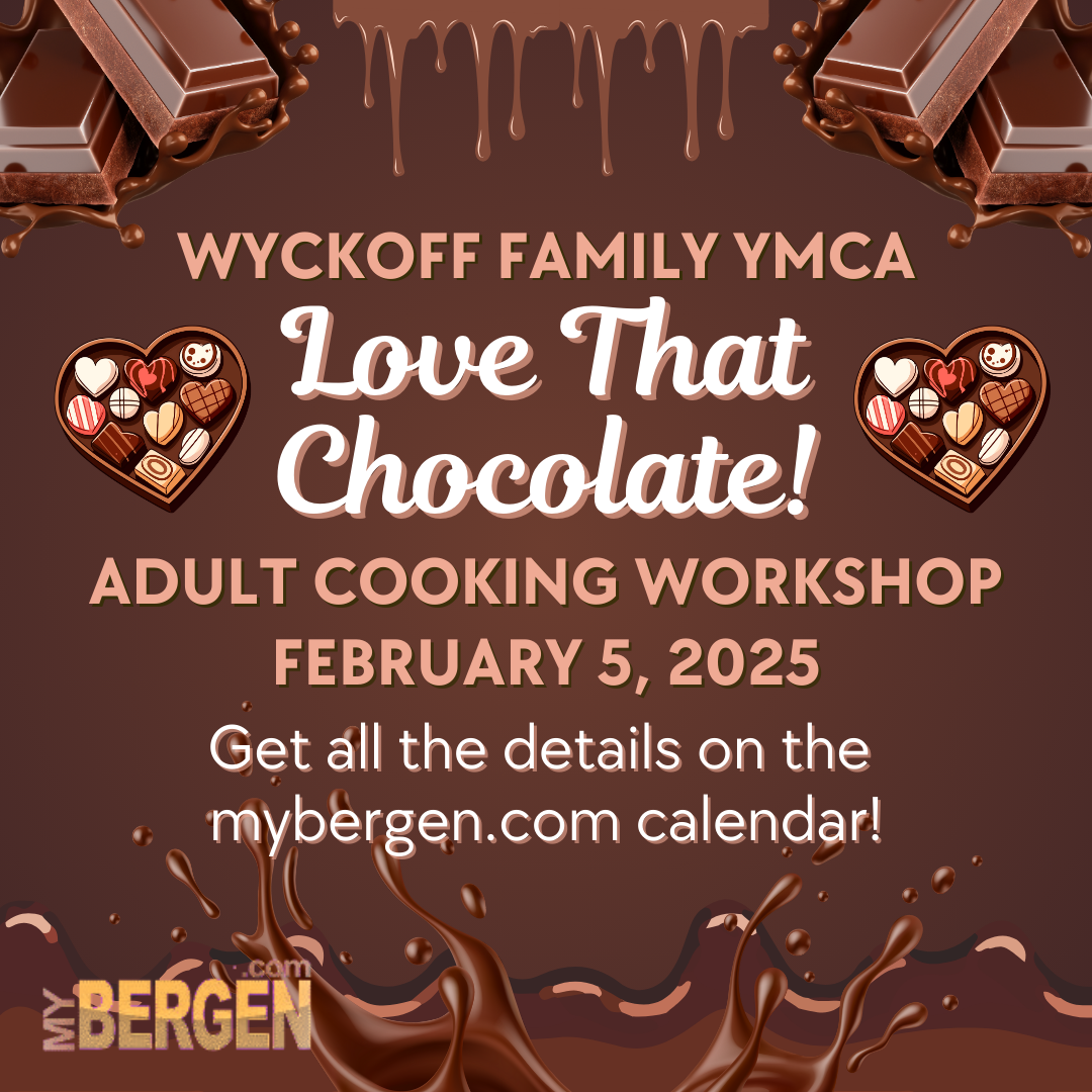 Love That Chocolate! Adult Cooking Workshop at Wyckoff YMCA: Mybergen.com Don't Miss Event!