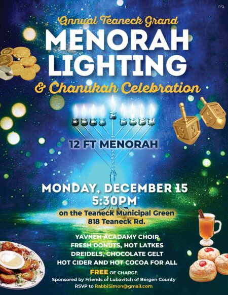 Bergen County Chanukah Celebrations.
