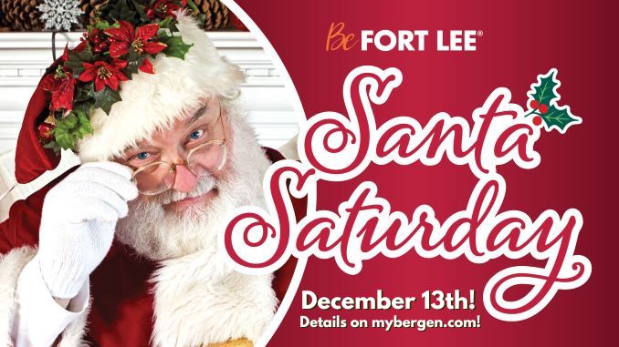 2025 Holiday events with Santa in Fort Lee NJ