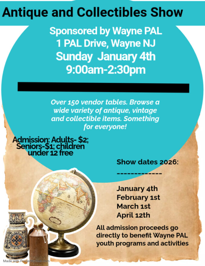 Wayne PAL Antique and Collectibles Show