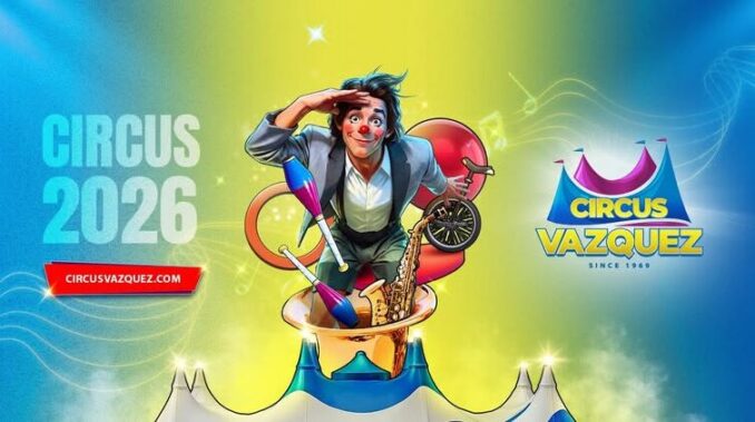Circus Vazquez coming to Garden State Plaza. Get details on mybergen.com.