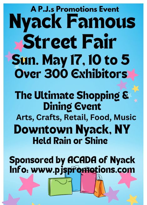 Get details about Nyack Famous Street Fair on mybergen.com.