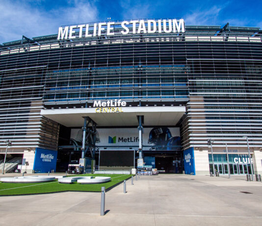 MetLife Stadium in East Rutherford, New Jersey, host venue for FIFA World Cup 2026 matches
