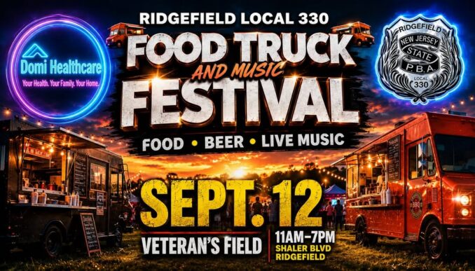 Ridgefield PBA Food Truck and Music Festival 2026. Get details on mybergen.com.