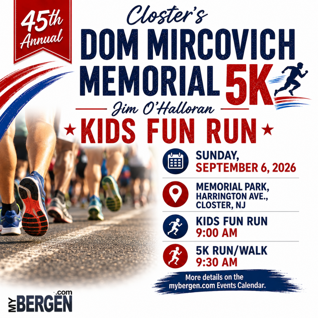Closter 5K September 2026 Bergen County NJ
